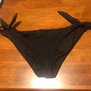 Black Bikini bottoms.